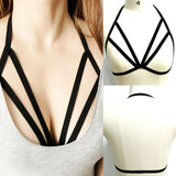 Elastic Hollow Out Bandage Bra